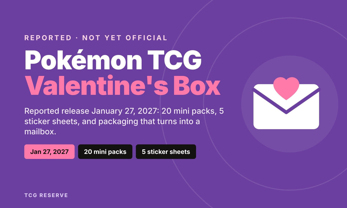 Pokémon TCG Valentine's Box (Jan 27): What We Know