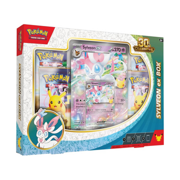 Pokemon 30th Celebration Sylveon ex Box