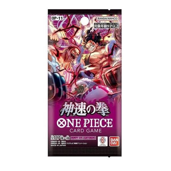 Bandai Namco One Piece OP-11 A: Fist of Divine Speed Booster Box - Japanese