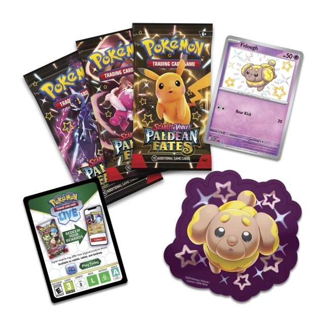 Pokémon SV: Paldean Fates - Tech Sticker Collection [Various]
