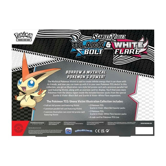 Pokémon SV: Black Bolt - Unova Victini Illustration Collection