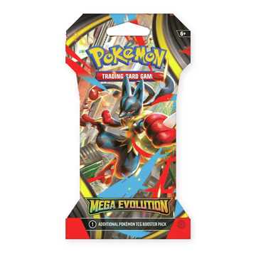 One Pokémon Mega Evolution (ME01) sleeved booster pack