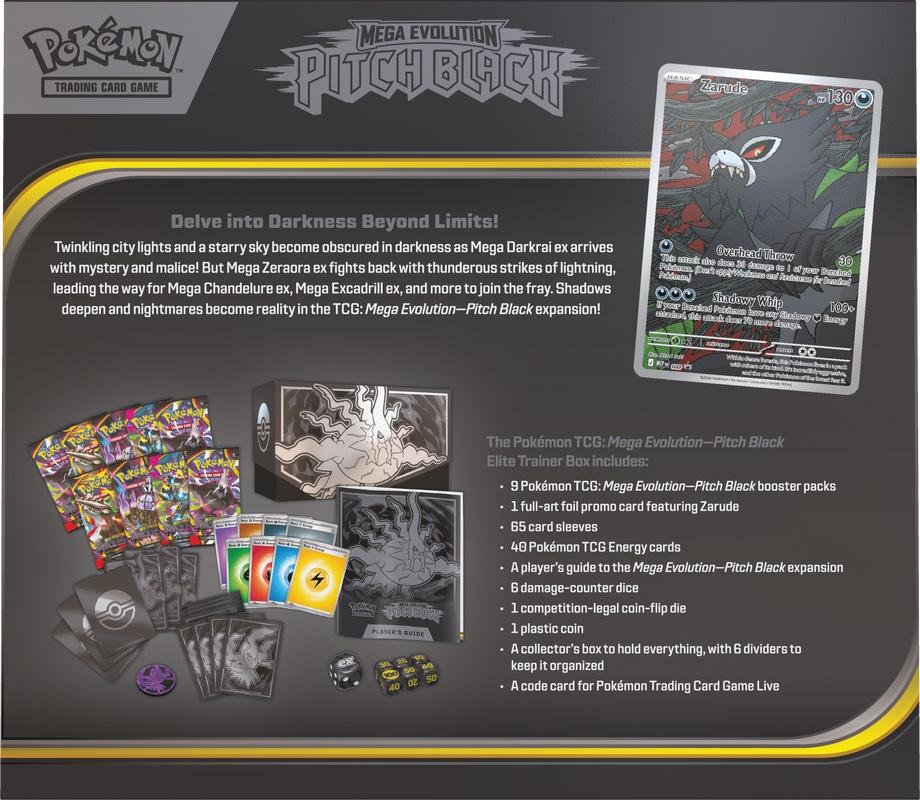 Pokémon ME05: Pitch Black - Elite Trainer Box