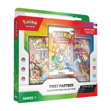 Pokémon First Partner Illustration Collection - Series 1